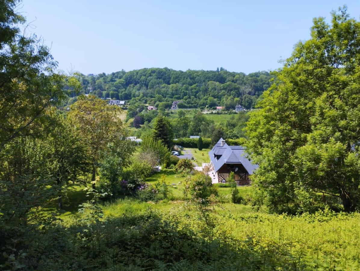 L'Herbe Haute Honfleur Eksteriør billede
