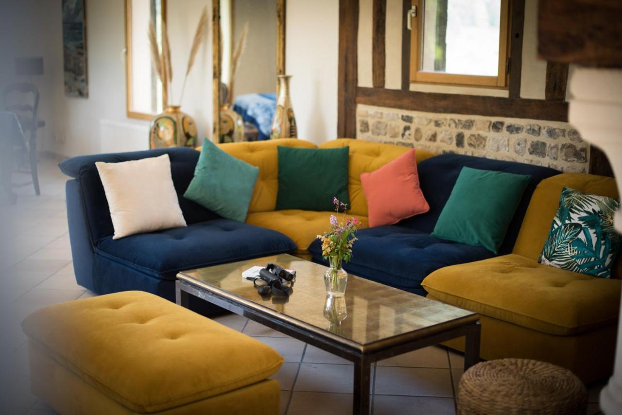 L'Herbe Haute Honfleur Eksteriør billede